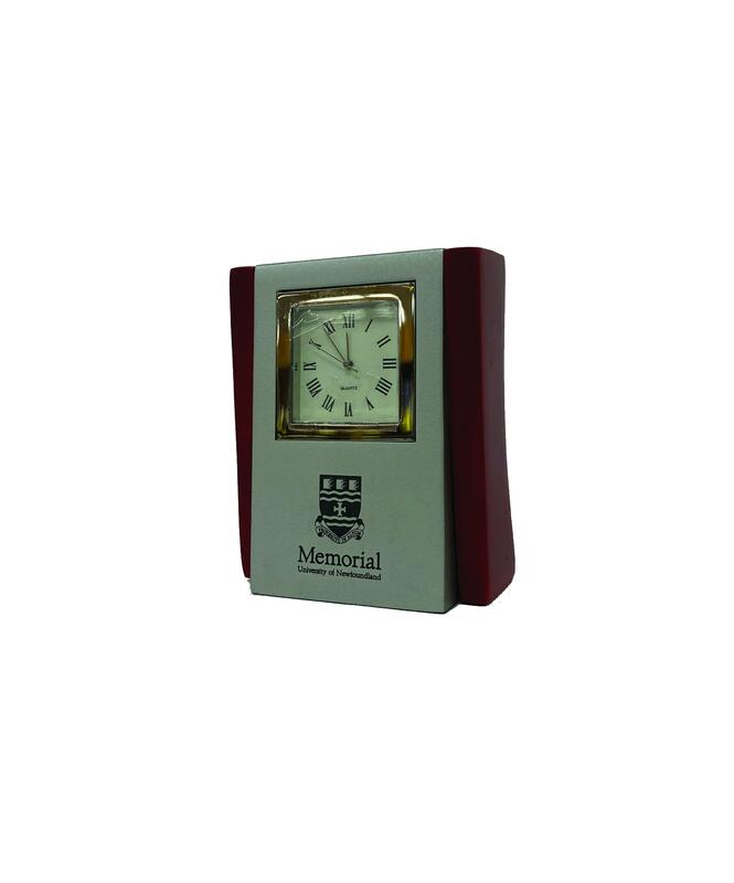 88880035805 Clock 18 Wood/Metal Lx