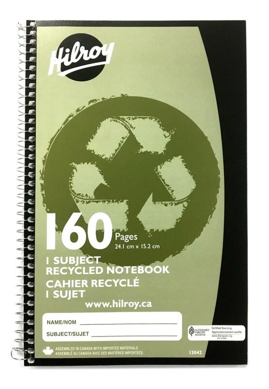 88880040214 Notebook Recycled 160p