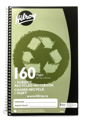 Notebook Recycled 160p